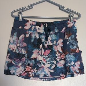 Floral Patterned Skort Lg